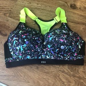Neon Victoria’s Secret Sports Bra 36D
